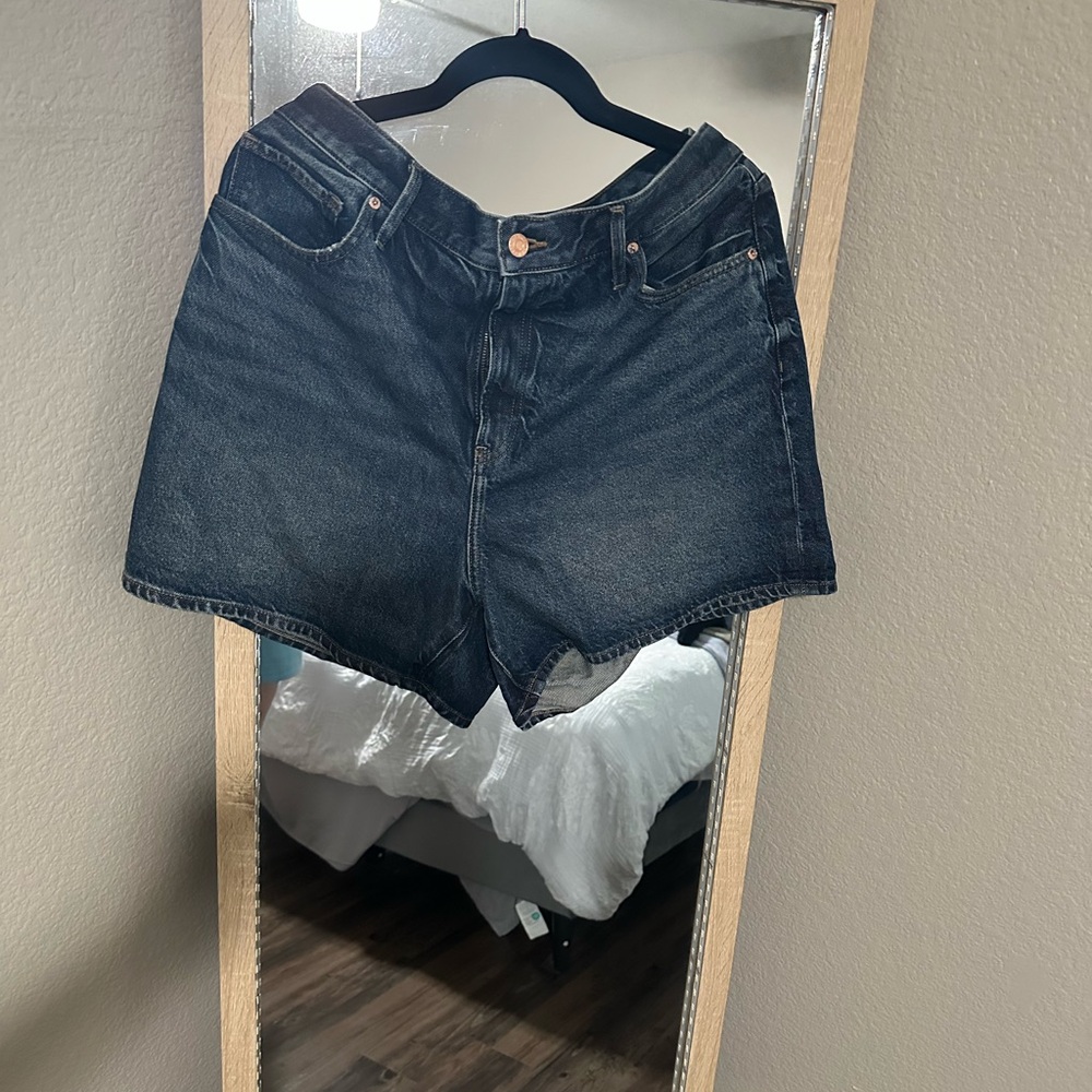 Express Jean Shorts High-Waisted
